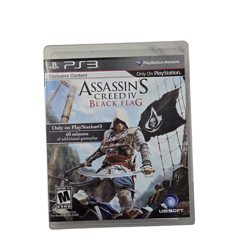 Assassins Creed IV: Black Flag PS3 Game - Exclusive Content